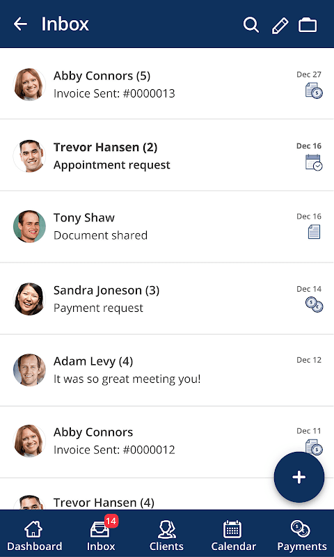 vcita CRM for Mobile screenshot 4