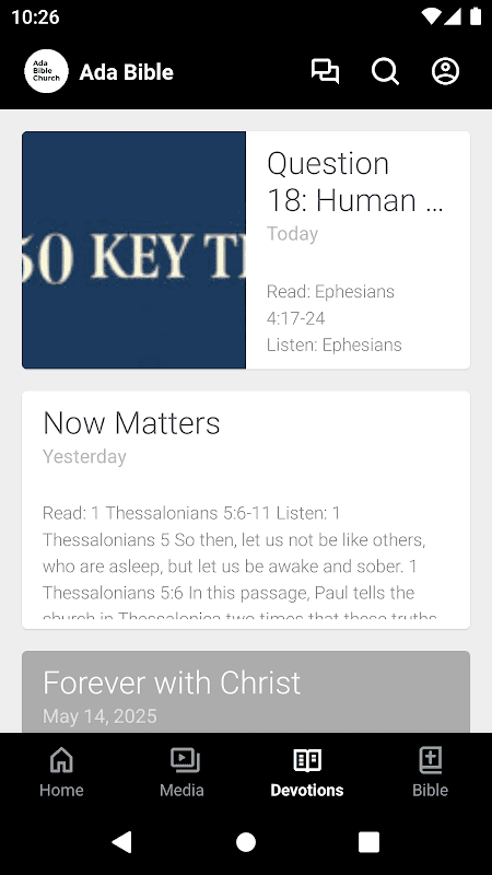 Ada Bible Church App screenshot 3
