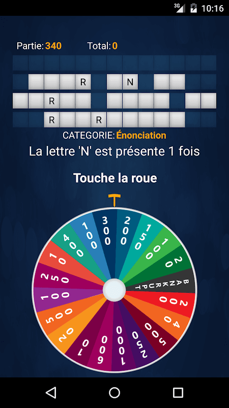 Roue de la Chance (Français) screenshot 2