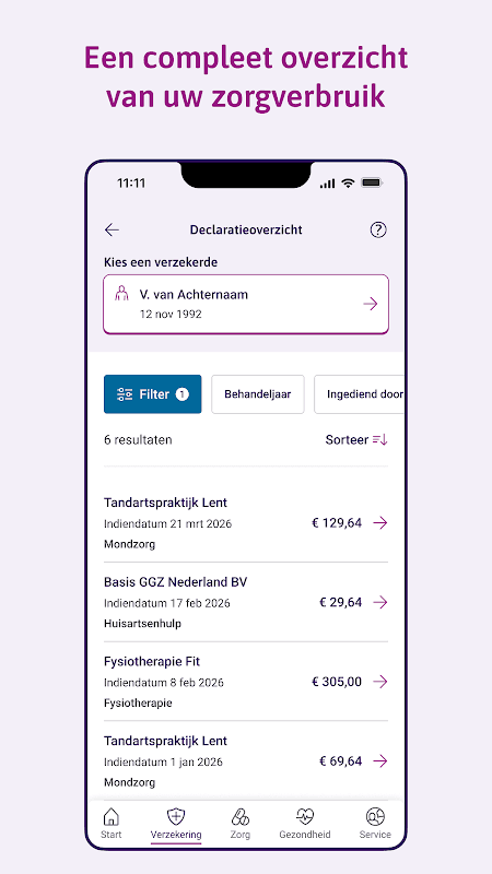 IZZ Zorgverzekering screenshot 4