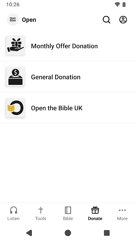 Open the Bible screenshot 3