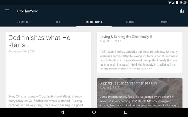 Growing through God's Word screenshot 6