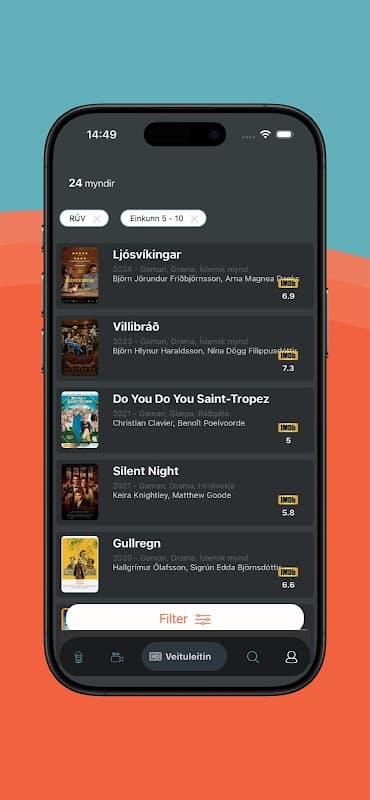 Kvikmyndir.is screenshot 4