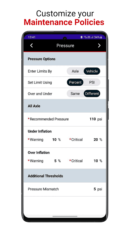Bridgestone Toolbox Touch screenshot 4