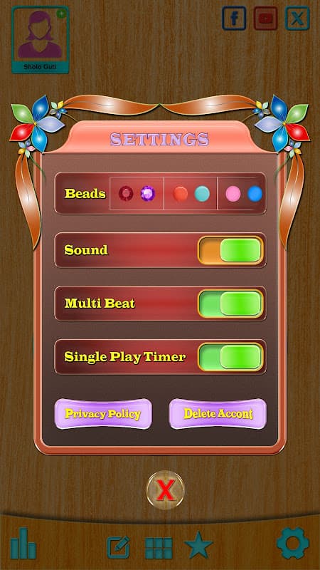 Solah Goti -  Bead Puzzle screenshot 4