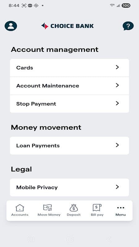 Choice Bank Mobile screenshot 6