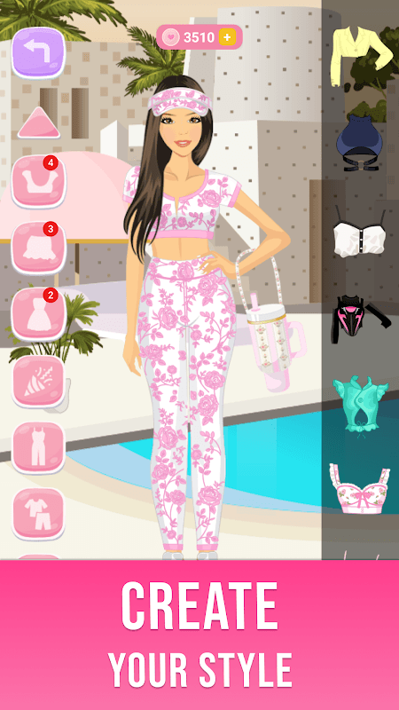 Fashion Girl: Dress Up Game screenshot 1