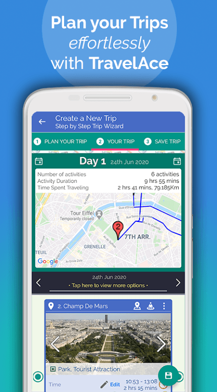 TravelAce: Trip Planner screenshot 2