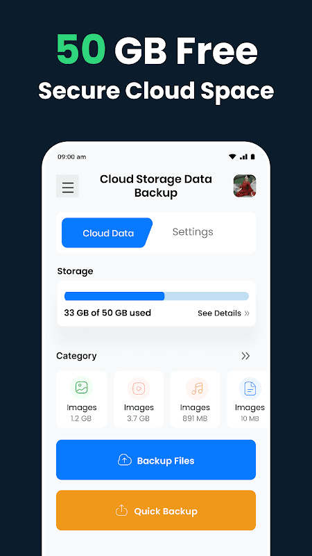 Cloud Storage: Data Backup screenshot 2