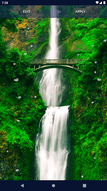 Waterfall 4K Live Wallpaper screenshot 4
