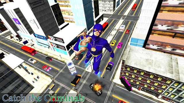 Super Speed: Flying Hero Games screenshot 3
