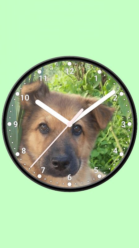 Photo Analog Clock Live Wallpaper-7 screenshot 3