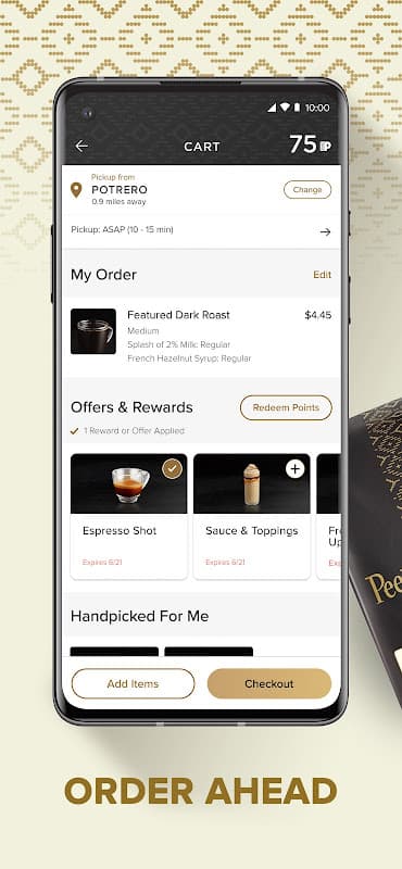 Peet's Coffee screenshot 4