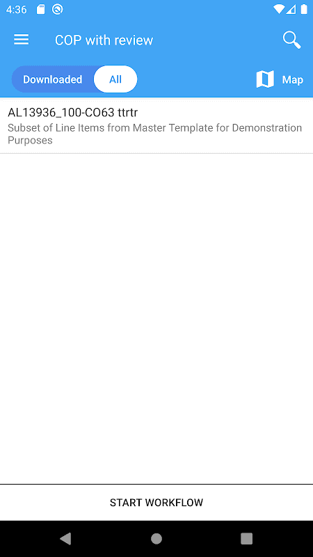 FieldVizion UAT screenshot 3