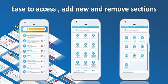 Resume builder Pro - CV maker screenshot 3
