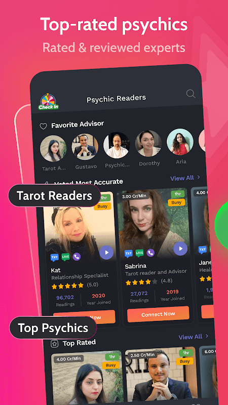 Psychic Txt & Daily Horoscopes screenshot 2