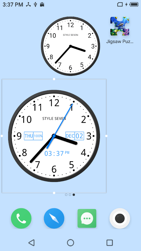 Light Analog Clock LW-7 screenshot 6