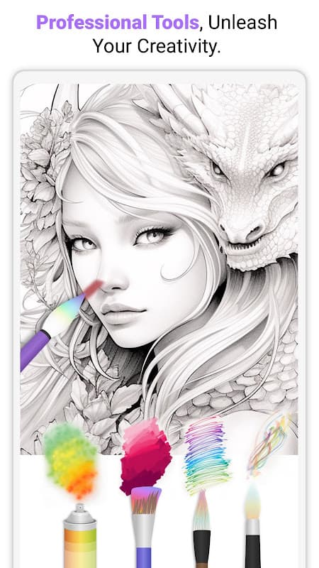 InColor: Coloring & Drawing screenshot 4