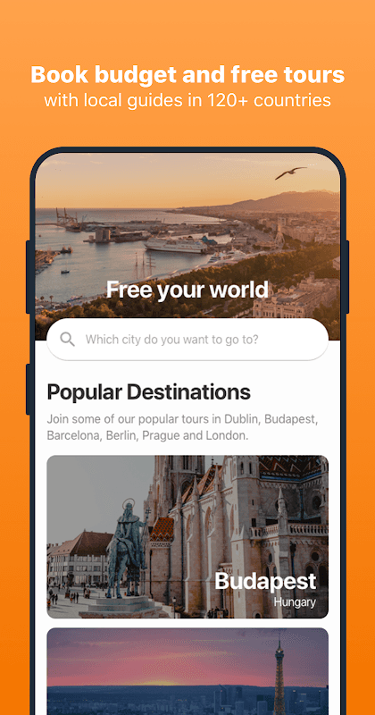 Freetour.com screenshot 1