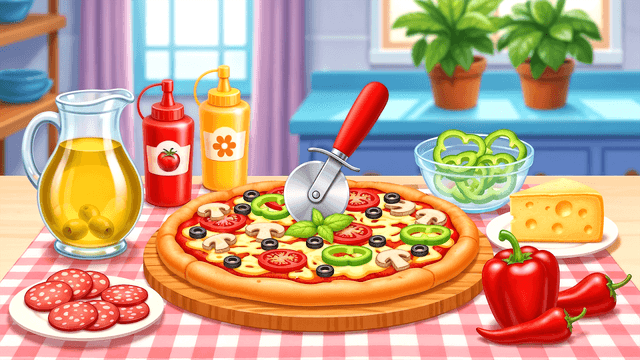 Kitchen Set Cooking Chef Sim screenshot 4