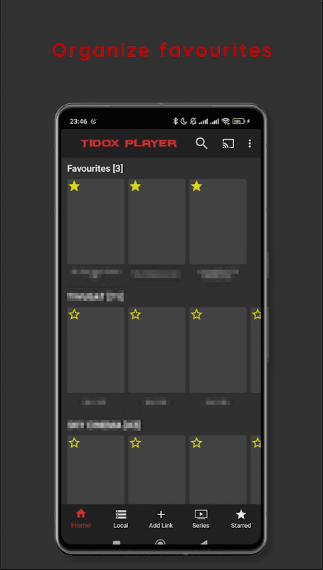 IPTV Tidox Player - Play, Download or Cast screenshot 3