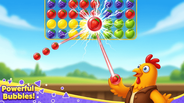 Farm Pets Rescue Bubble Pop screenshot 3