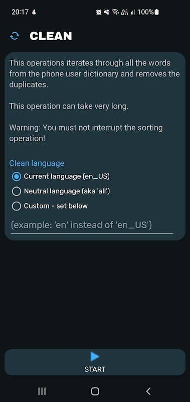 User Dictionary Manager (UDM) screenshot 5