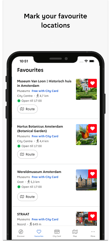 I amsterdam city card screenshot 3