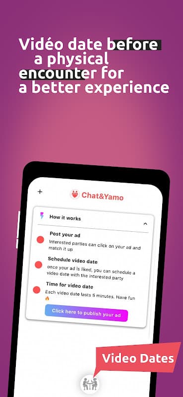 Chat&Yamo : dating app screenshot 5