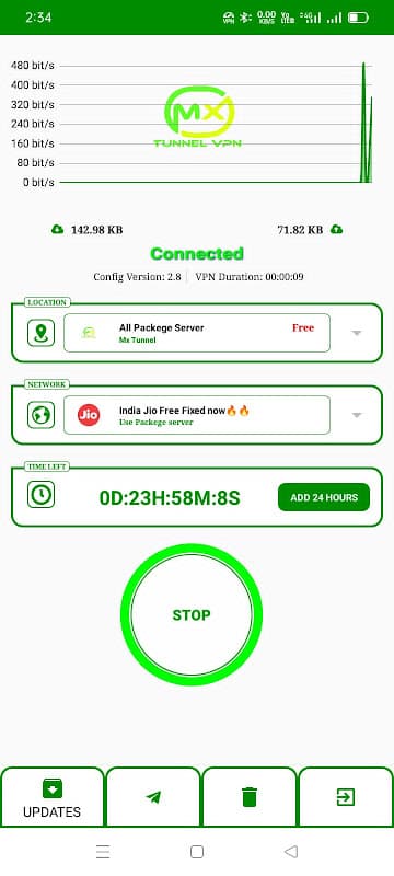 Mx Tunnel Vpn - Super fast Net screenshot 4