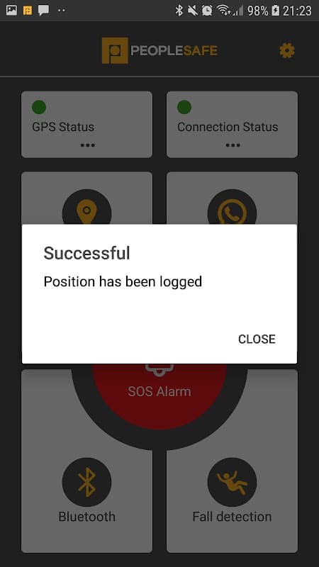 Peoplesafe screenshot 3