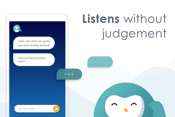 Wysa - AI CBT, DBT & mindfulness therapy screenshot 3