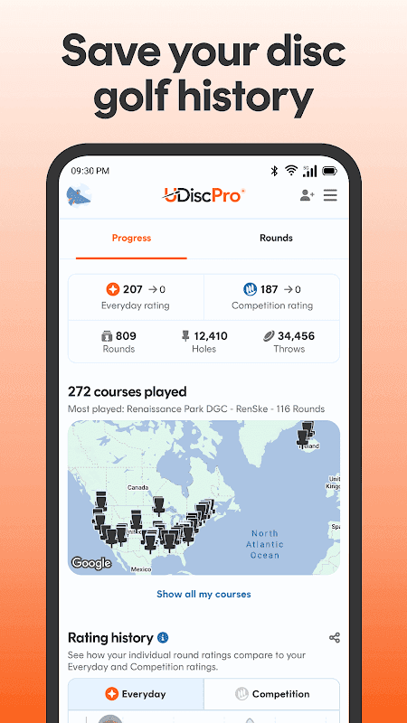 UDisc Disc Golf App screenshot 5
