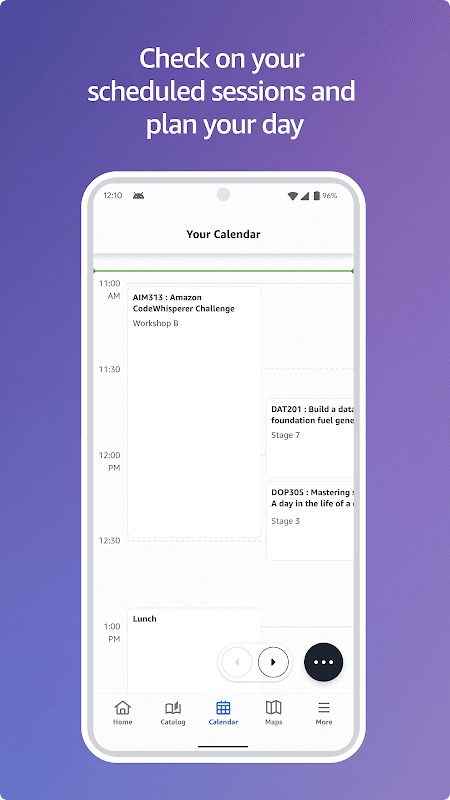 AWS Events screenshot 4