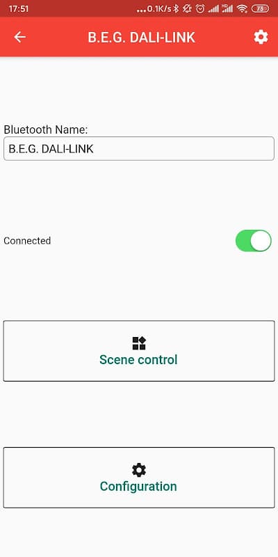 B.E.G. LUXOMAT®net DALI-LINK screenshot 2