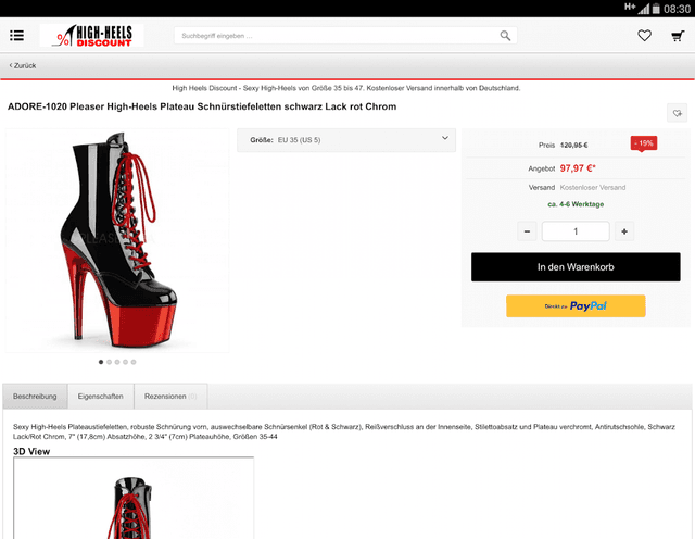 High-Heels-Discount screenshot 6