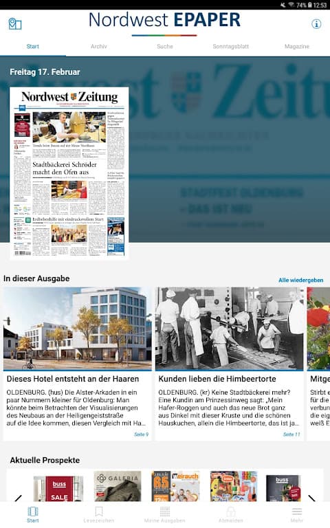 Nordwest ePaper screenshot 5
