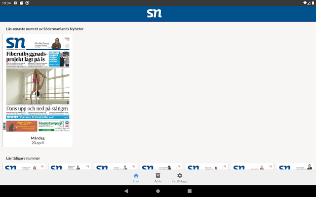 E-tidning SN screenshot 5