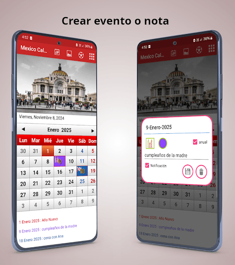 Mexico Calendario 2021 screenshot 5