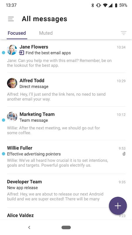 Loop Email screenshot 1