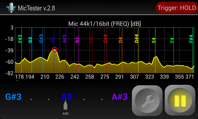 MicTester screenshot 2