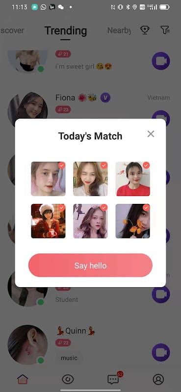 VICQ - Video Chat Worldwide, Verified Real Profile screenshot 3