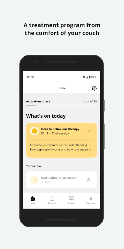 Flow - Depression treatment screenshot 2