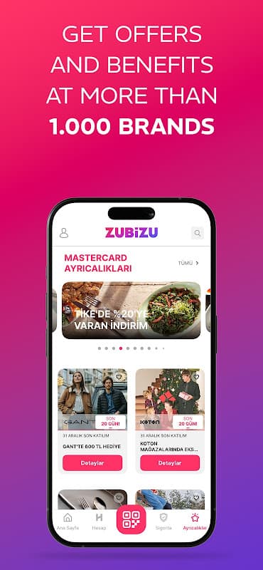 ZUBİZU – Benefits at Brands screenshot 2