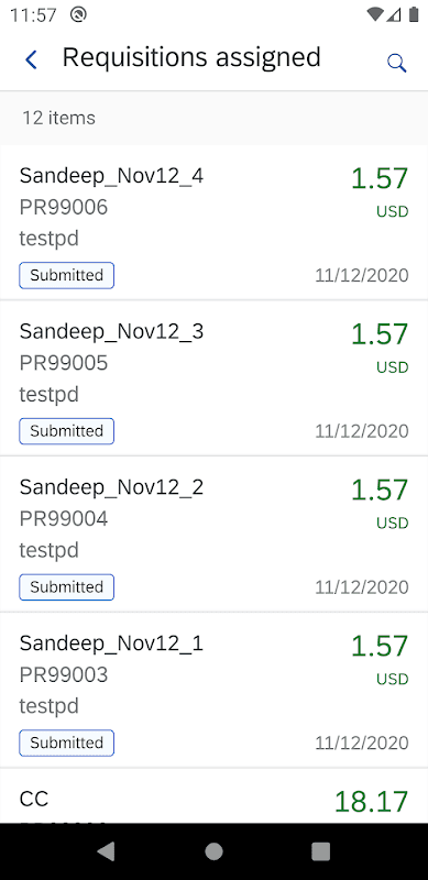 SAP Ariba Procurement screenshot 5