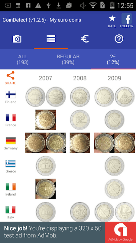 CoinDetect for euro collectors screenshot 4