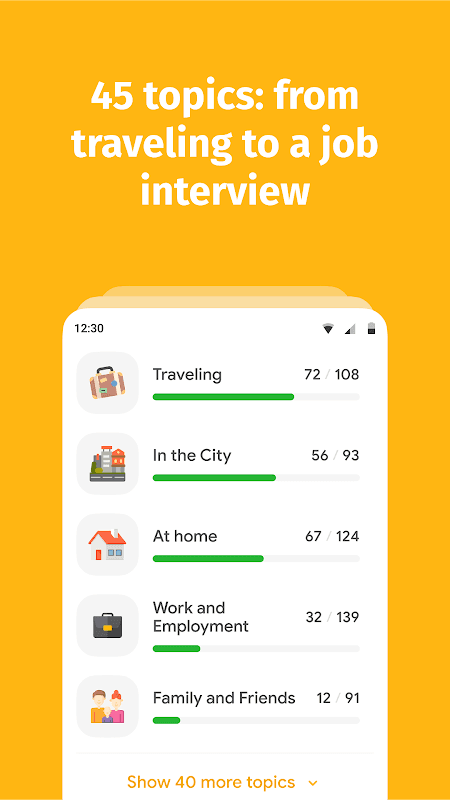 Bright – English for beginners screenshot 5