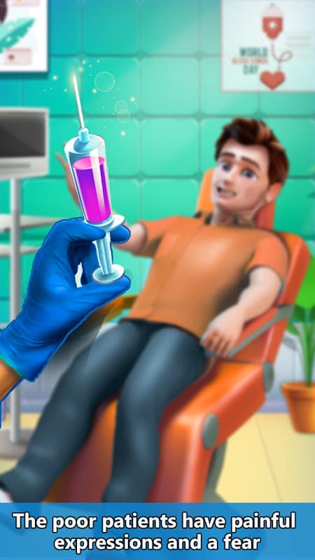 Injection Hospital Doctor Game screenshot 2