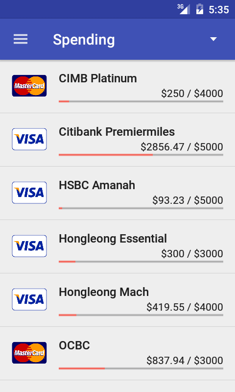 Credit Card Manager screenshot 4