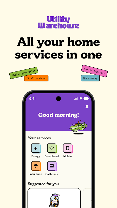Utility Warehouse Clubhouse screenshot 1